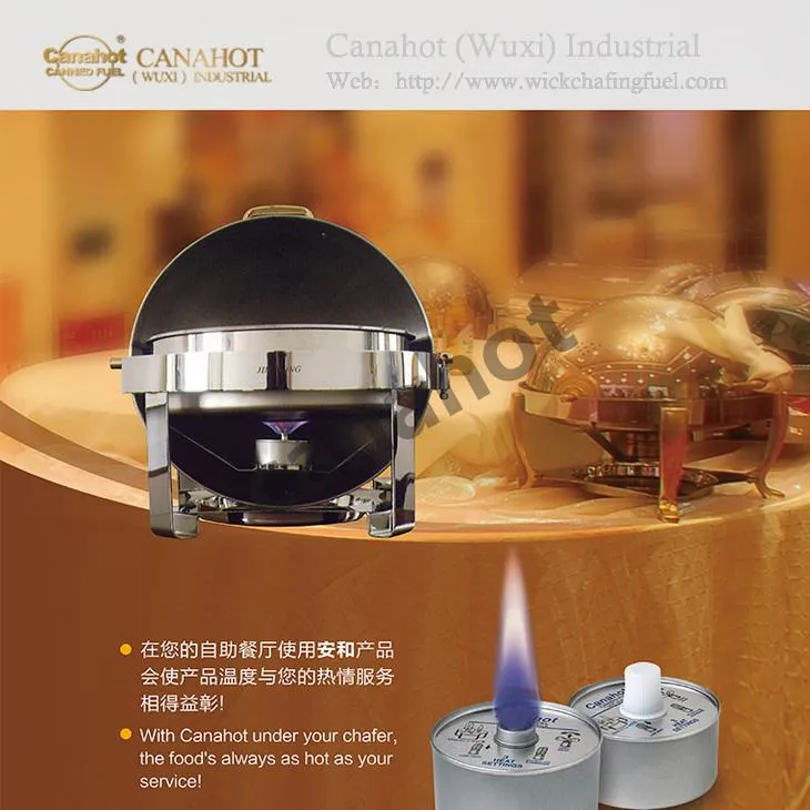 4hrs Liquid Wick Chafing Fuel Quick Cap