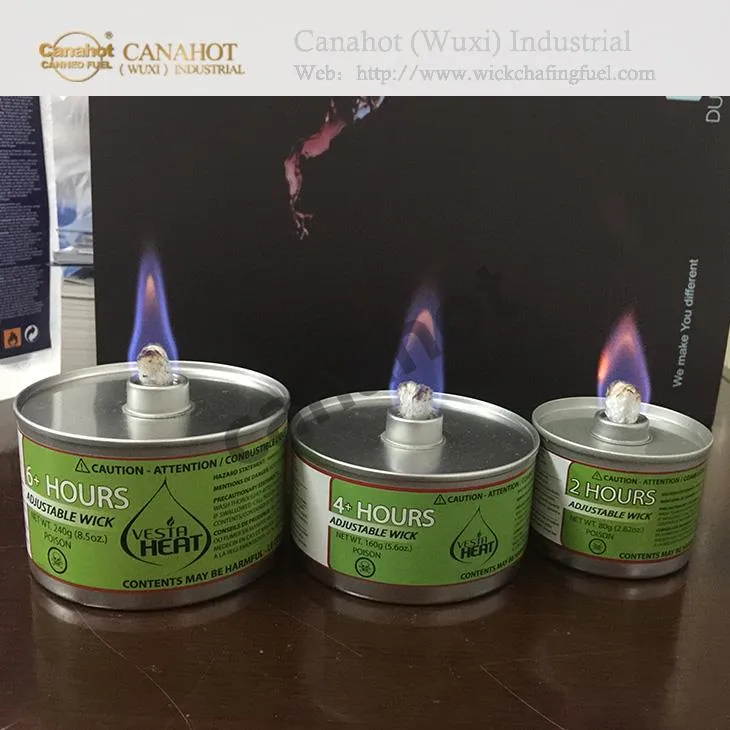 6hrs Liquid Wick Chafing Fuel Quick Cap